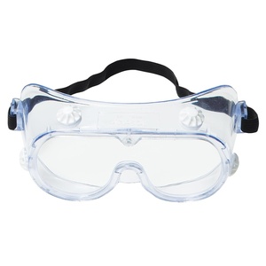 3M Safety Splash Goggle 334, 40660-00000-10, Clear Lens, 10 ea/case(Clear)