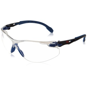 3M Solus, 1000-Series, S1201SGAF, Green/Black, Clear Scotchgard™ Anti-Fog Lens 20 EA/Case(Blue/Black)