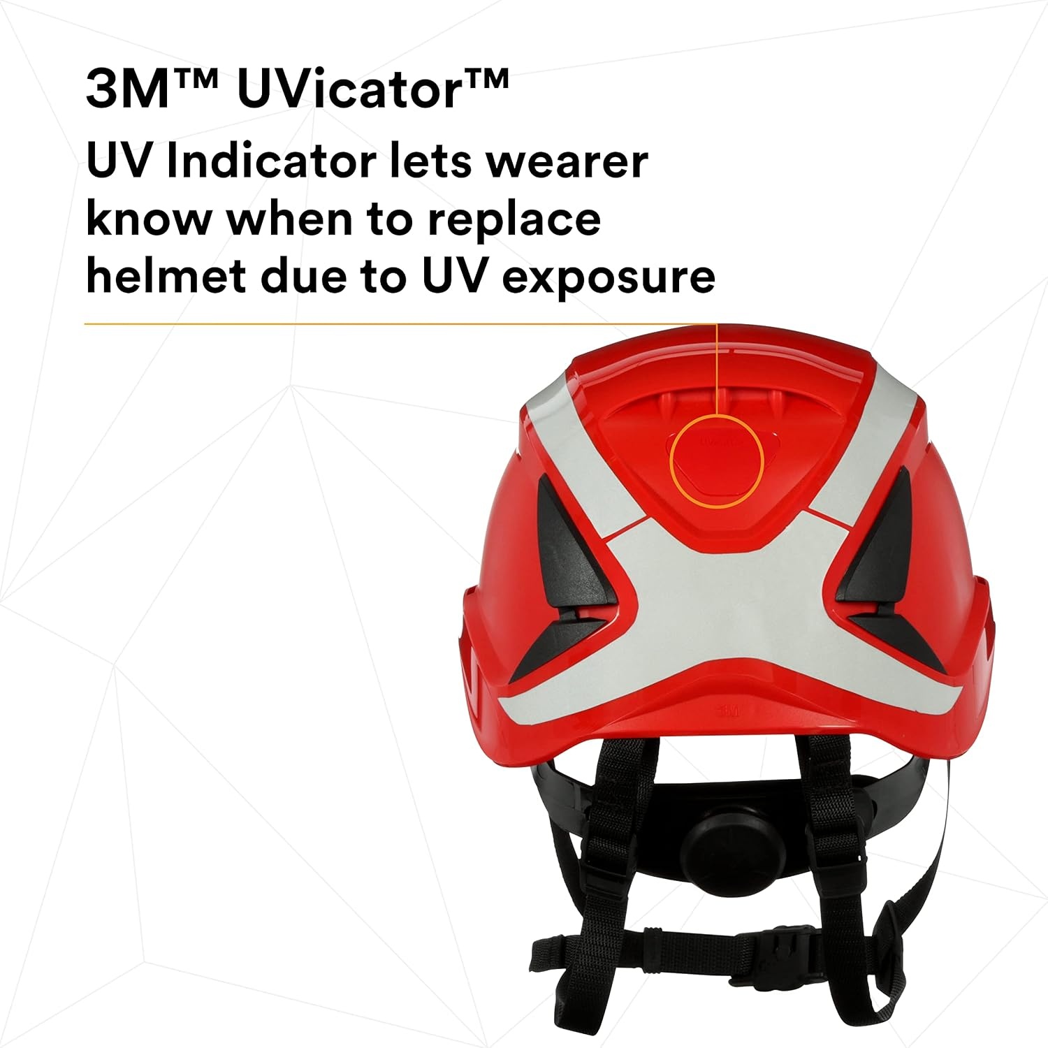 image:image3M SecureFit Safety HelmetHard Hat Climbing Style Construction Manufacturing Forestry Utilities Work at Height X5005XANSI Scotchlite Reflective Red