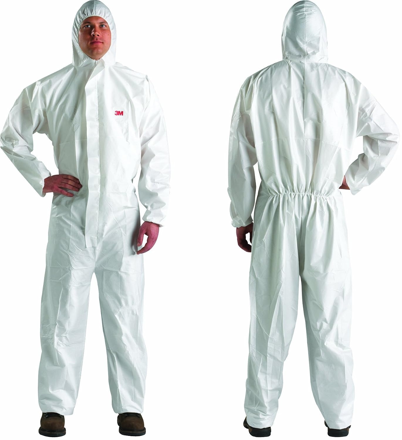 image:image3M 4510 Disposable Microporous Laminate Coverall Elastic Cuff White Medium Case of 25White